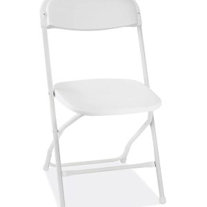 White Folding Chair
