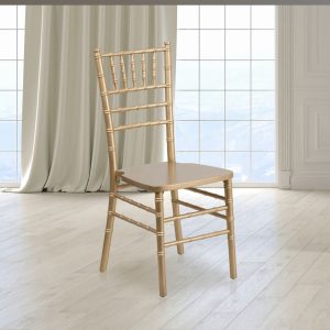 Gold Chiavari Chair Without Cushion