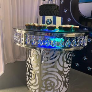 Luxury Silver Cake Stand