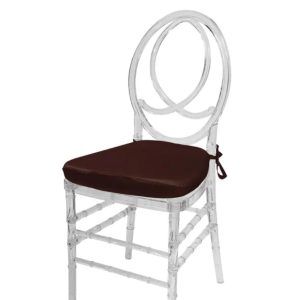 Infinity Clear Chair With Cushion